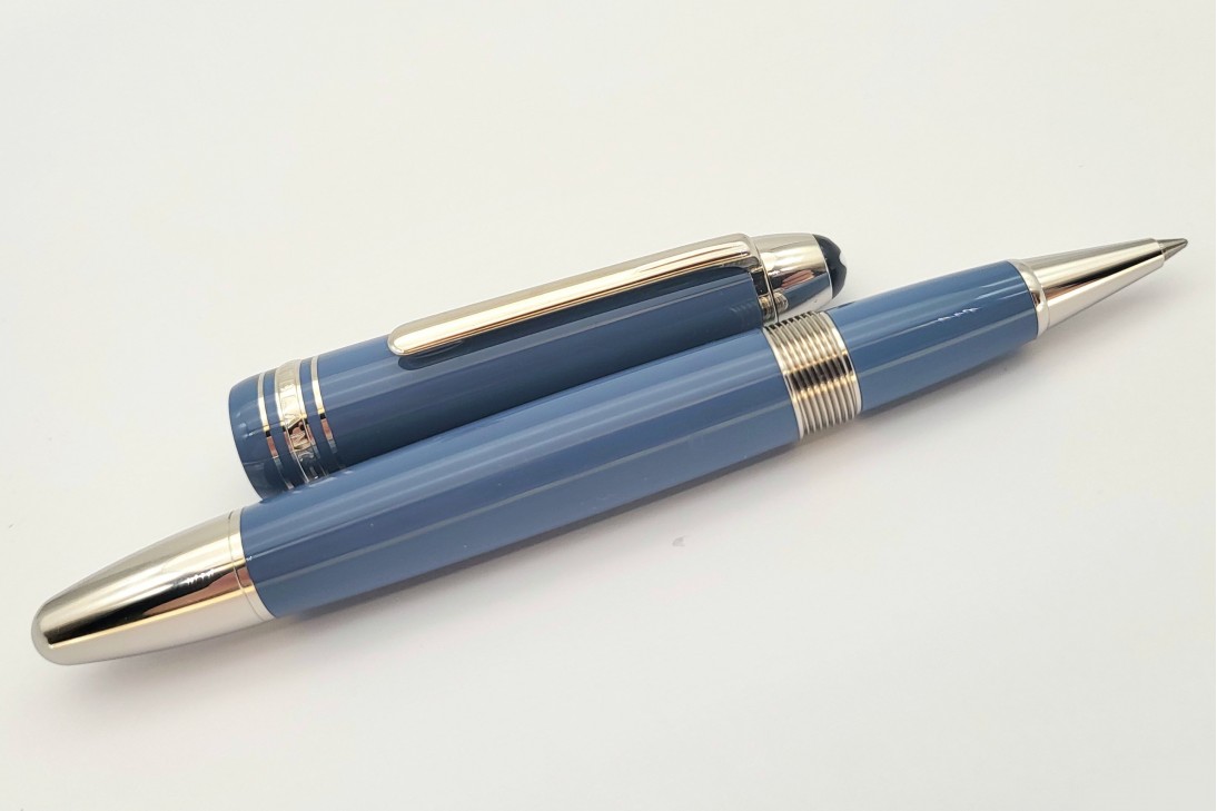 Montblanc MB129394 Meisterstuck 162 Glacier LeGrand Blue Roller